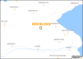 map of Protalinka