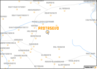 map of Protasevo