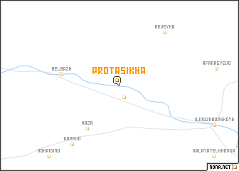 map of Protasikha