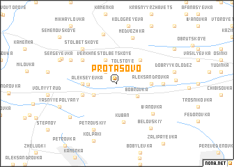 map of Protasovo