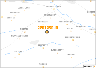 map of Protasovo