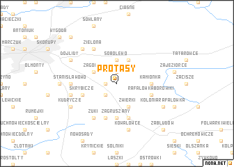 map of Protasy