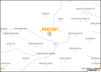 map of Protasy