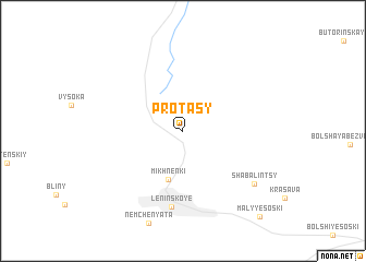 map of Protasy