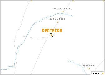 map of Proteção