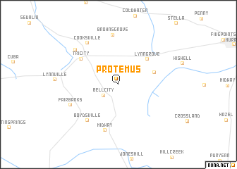 map of Protemus