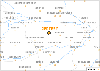 map of Protesy
