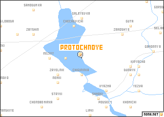 map of Protochnoye