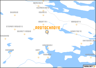 map of Protochnoye