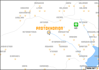 map of Protokhórion