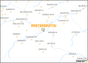 map of Protopopintsi