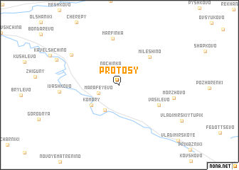 map of Protosy