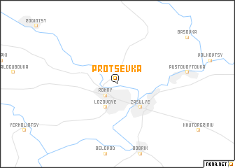 map of Protsevka
