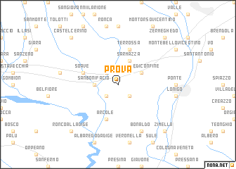 map of Prova