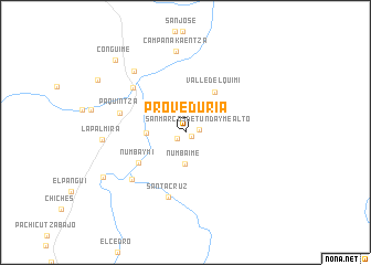 map of Proveduría