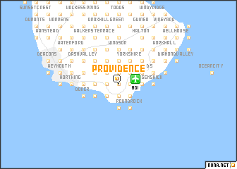 map of Providence