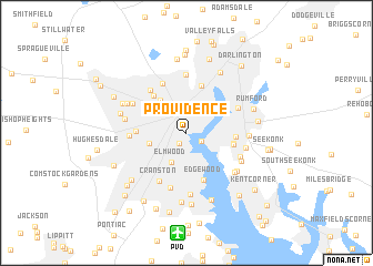 map of Providence