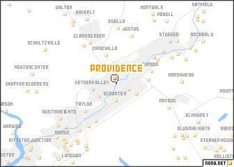 map of Providence