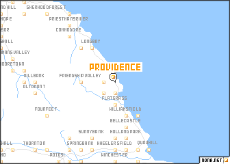 map of Providence