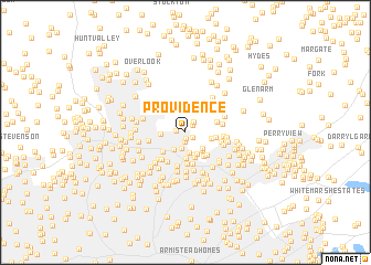 map of Providence