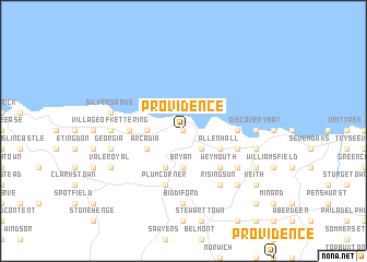 map of Providence