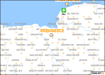 map of Providence