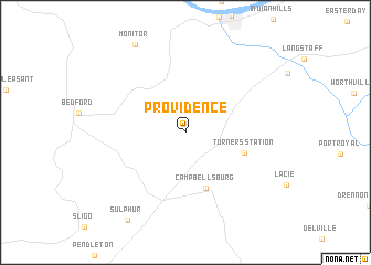 map of Providence