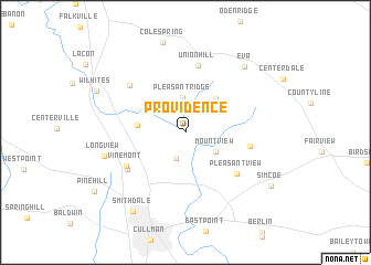 map of Providence