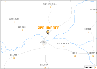 map of Providence