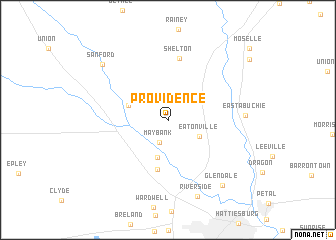 map of Providence