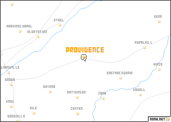 map of Providence