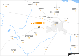 map of Providence