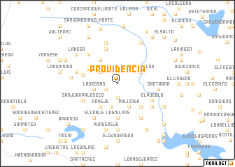 map of Providencia