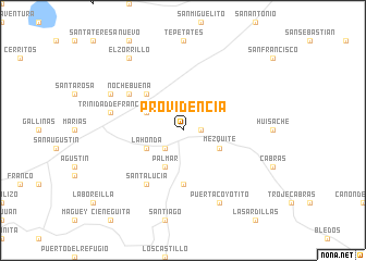 map of Providencia