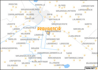 map of Providencia