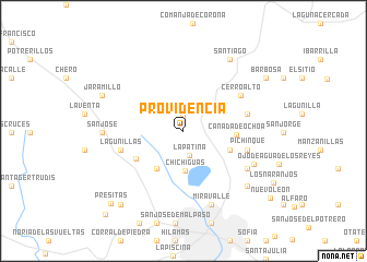 map of Providencia