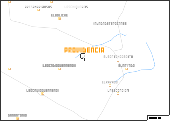 map of Providencia