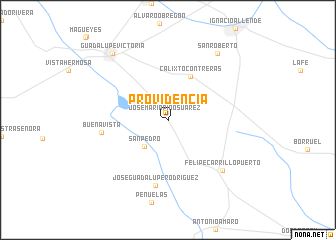 map of Providencia