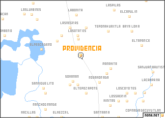 map of Providencia