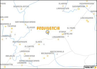 map of Providencia