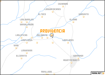 map of Providencia