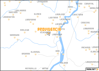 map of Providencia