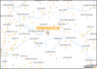 map of Providencia