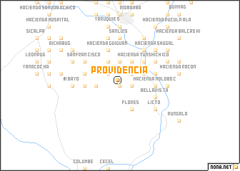 map of Providencia