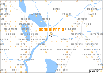 map of Providencia