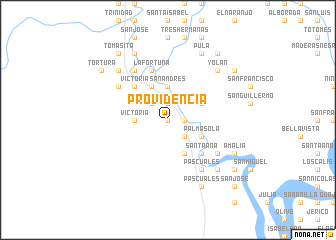 map of Providencia