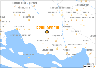 map of Providencia