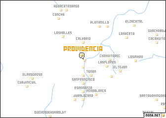 map of Providencia