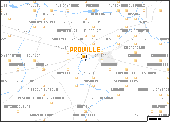 map of Proville