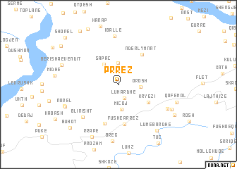 map of Prrez